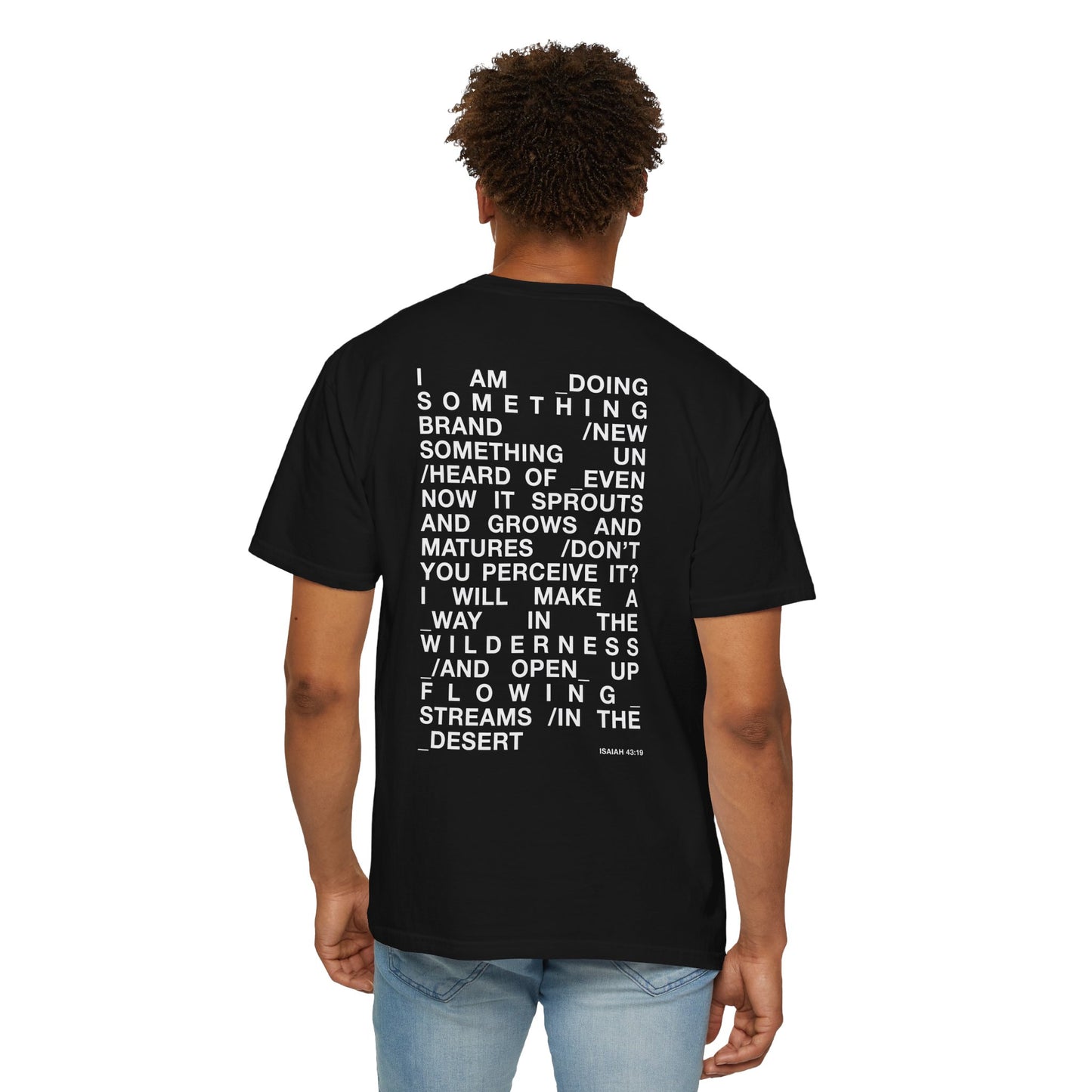 streams in the desert tee (colors)
