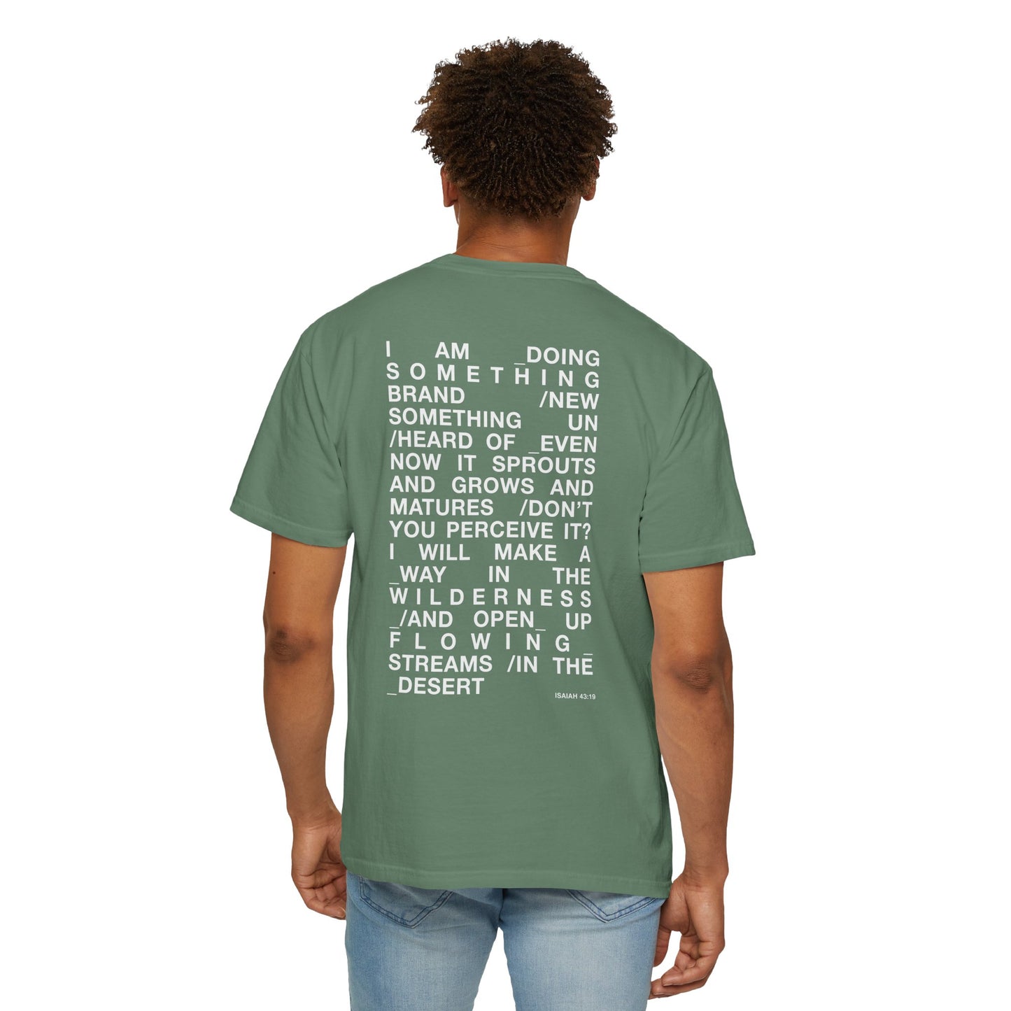 streams in the desert tee (colors)