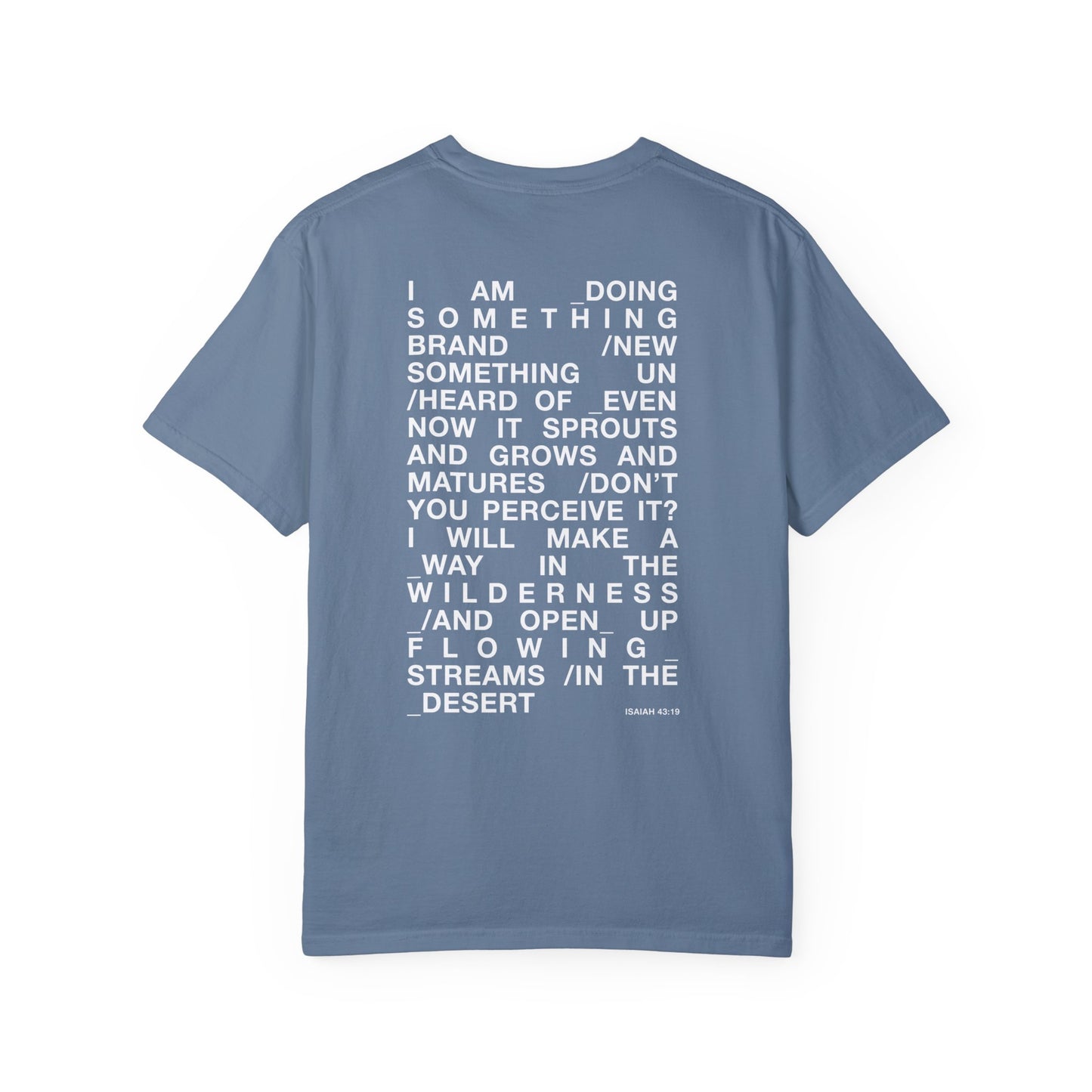 streams in the desert tee (colors)